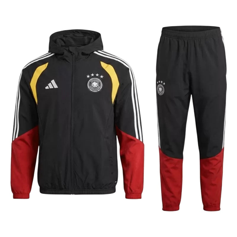 מעיל רוח גרמניה שחור 2025/2026 - צד אחורי