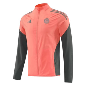 ג'קט באיירן מינכן כתום אפור 2025/2026 - צד אחורי