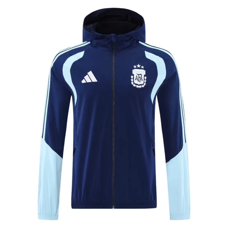מעיל רוח ארגנטינה כחול 2025/2026 - צד קדמי