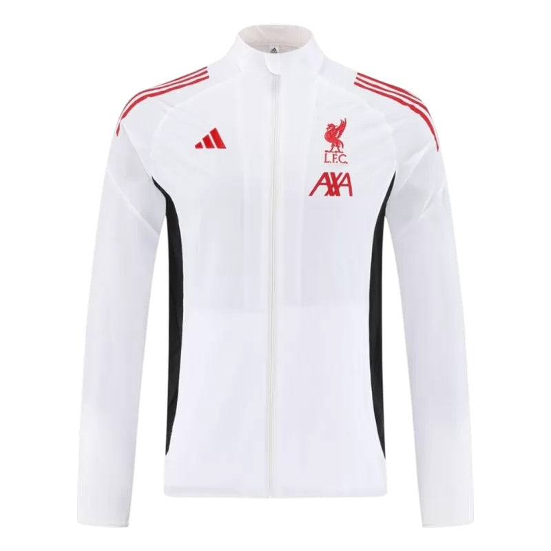 ג'קט ליברפול לבן 2025/2026 - צד קדמי