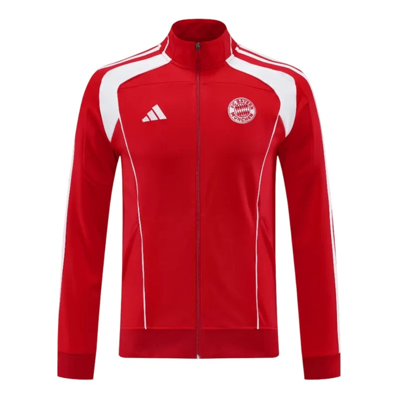 ג'קט באיירן מינכן אדום 2025/2026 - צד קדמי