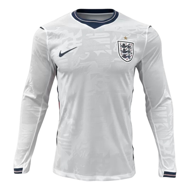 חולצה ארוכה אנגליה בית 2025/2026 - צד קדמי