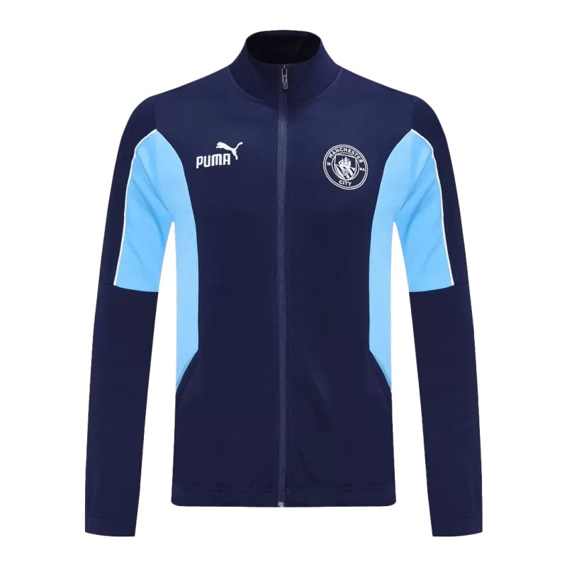 ג'קט מנצ'סטר סיטי כחול 2025/2026 - צד קדמי