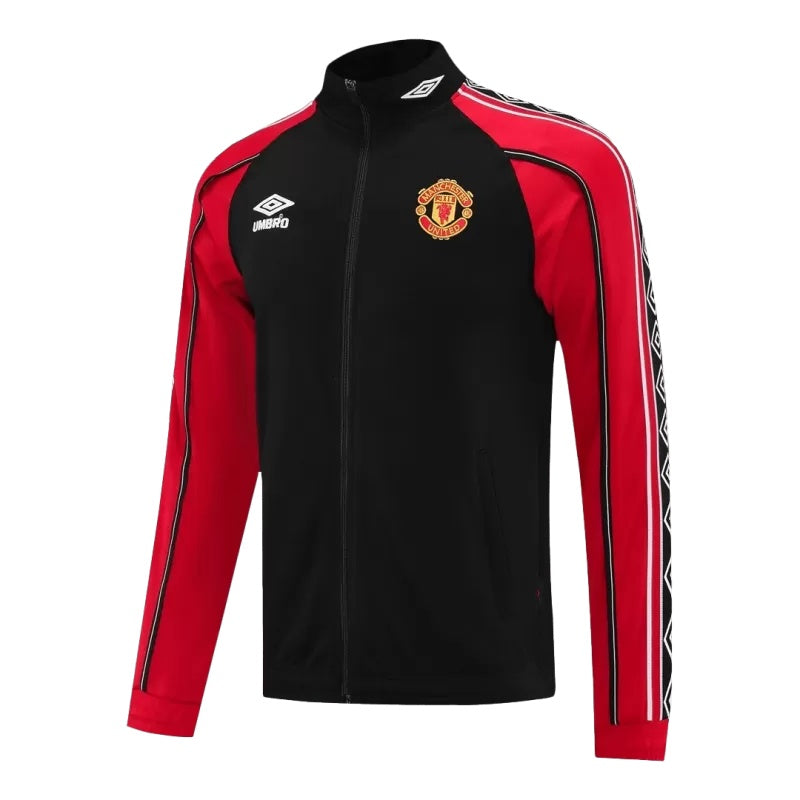 ג'קט מנצ'סטר יונייטד שחור אדום 1 25/26