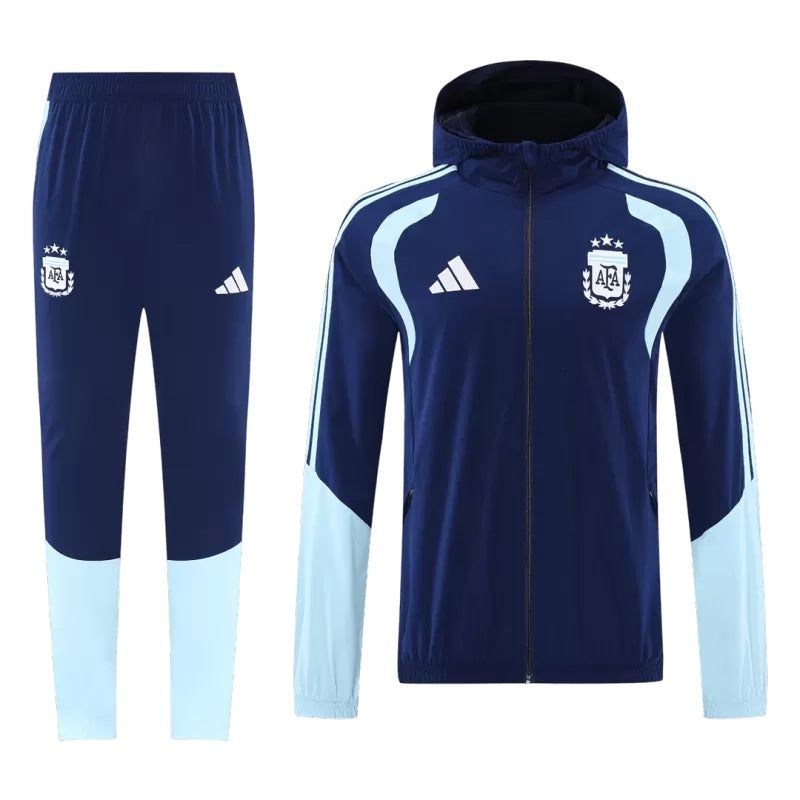 מעיל רוח ארגנטינה כחול 2025/2026 - צד אחורי