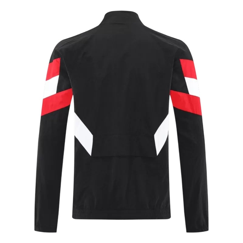 ג'קט מנצ'סטר יונייטד שחור 2025/2026 - צד אחורי