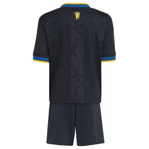 חליפת ילדים מנצ'סטר יונייטד השלישית 2025/2026 - צד אחורי